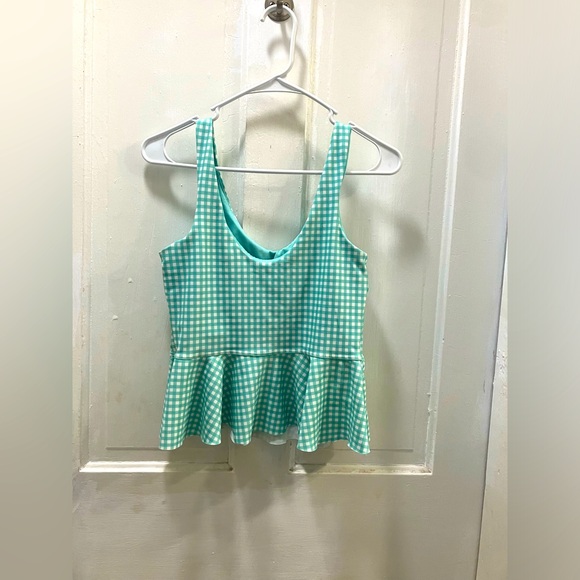 Albion fit peplum tankini top size small - Picture 2 of 3